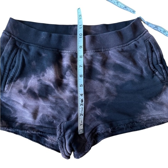 ATM Small Sweatshorts Shorts Elastic Waist Tie Dye Pockets - Picture 7 of 7